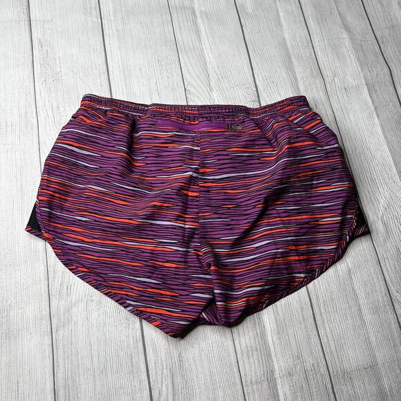 Nike Dri-Fit Purple Stripe Track Shorts Running Athletic Activewear Short Size S - Picture 6 of 8